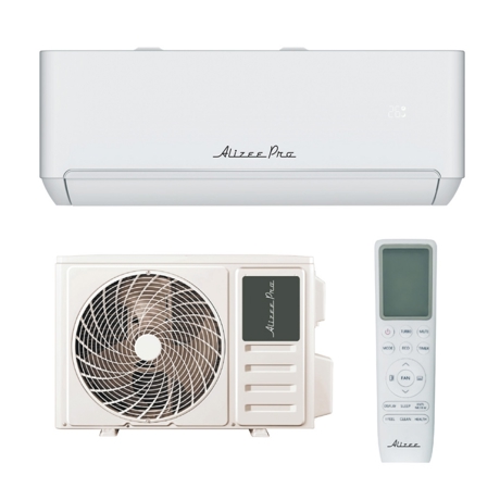 Aer conditionat Alizee AW 12 IT2, 12000 BTU, A++ (racire)/A+ (incalzire), R32, Wi-Fi, Functie ECO, Sleep mode, iFeel, Kit instalare inclus, Alb