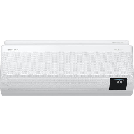 Aer conditionat Samsung Windfree Pure AR12AXKAAWKNEU, 12000 BTU, Clasa A++, Inverter, R32, Wi-Fi, Timer, Auto Restart, Mod ECO, Alb