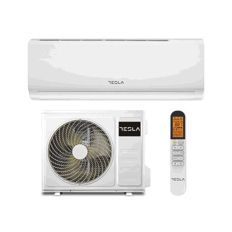 Aer conditionat Tesla TT34XA1-1232IAW, Inverter, 12000 BTU, Filtru lavabil, R32, Wi-Fi, Auto-curatare, Alb