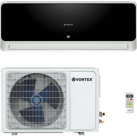 Aer conditionat Vortex VAI-A1218BK, 12000 BTU, Wifi, Kit instalare inclus, Negru