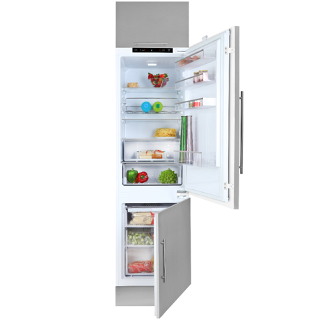 Combină frigorifică încorporabilă Teka CI3 350 NF, 255 L, Congelator No Frost, Zona de conservare (0-3ºC), Control electronic, Tratament antibacterian, H 178.1 cm, 40634571