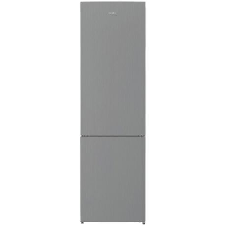 Combina frigorifica Arctic AK60360M30MT, Static, 334 L, Garden Fresh, Usi reversibile, H 200.9 cm, Metal Look