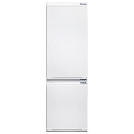 Combina frigorifica incorporabila Beko BCSA285K3SN, Static, Usi reversibile, 271 L, Iluminare LED, H 177.5 cm, Alb