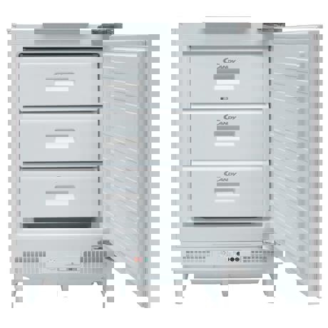 Congelator incorporabil Candy CFU 135E, 97 L, 3 sertare, H 82 cm 37900016