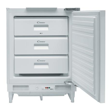 Congelator incorporabil Candy CFU 135E, 97 L, 3 sertare, H 82 cm 37900016