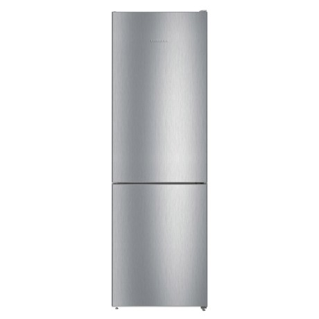 Combina frigorifica Liebherr CNPel 4313, 304 L, No Frost, Display, Control taste, Raft sticle, Alarma, H 186.1 cm, Argintiu