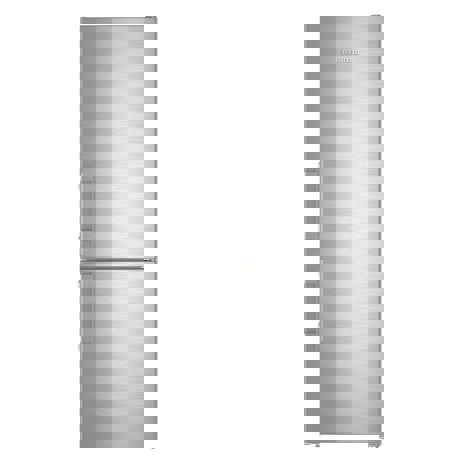 Combina frigorifica Liebherr CNef 3515, 308 L, No Frost, Display, Control electronic, Raft sticle, SuperCool , Alarma usa, H 181.7 cm, Inox, Finisaj antiamprenta