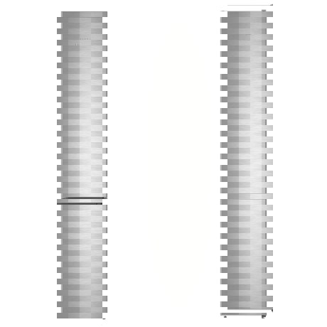 Combina frigorifica Liebherr Cnef 4813, 338 L, No Frost, Display, Control taste, Raft sticle, Alarma usa, H 201.1 cm, Inox, finisaj Antiamprenta