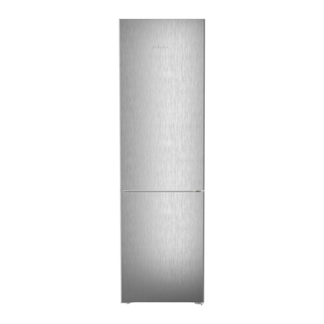 Combina frigorifica Liebherr CNsff 26103, 371 L, No Frost, Ecran LC monocrom tactil, SuperCool/SuperFrost, EasyFresh, H 201.5 cm, Argintiu