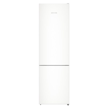 Combina frigorifica Liebherr DN 48X13, 338 L, No Frost, Display, Control taste, Raft sticle, Alarma usa, H 201.1 cm, Alb