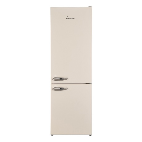 Combina frigorifica Fram FC-VRL268BGF+, Static, 268L, Super congelare, Control mecanic, Sertar fructe/legume, H170 cm, Crem