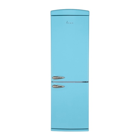 Combina frigorifica Fram FC-VRR340BLF+, 340L, Less Frost, Control mecanic, Iluminare LED, Congelare rapida, Sertar fructe/legume, H186 cm, Bleu