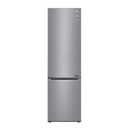 Combina frigorifica LG GBB62PZJZN, 384 L, Total No Frost, Compresor Inverter, H 203 cm, Argintiu
