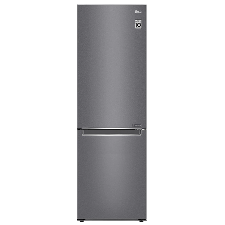 Combina frigorifica LG GBP31DSLZN, Total No Frost, 341 L, Display LED intern, Congelare expres, Compresor inverter, Uși reversibile, H 186 cm, Argintiu