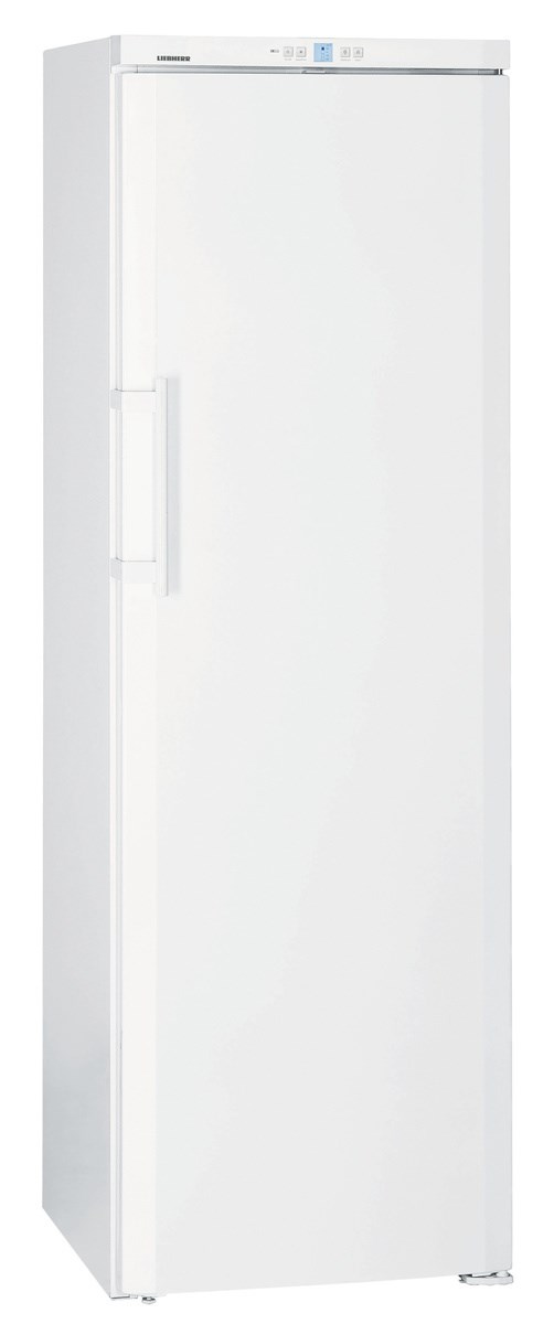 Congelator Liebherr GNP 3013, 257 L, No Frost, Control electronic, Display, Alarma usa, 8 sertare, H 184.1 cm, Alb