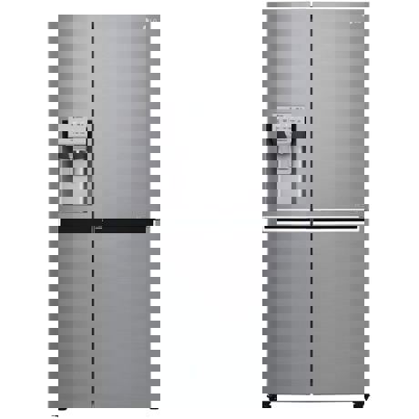 Frigider Side by side LG GSJ961NEBZ, No Frost, Door-in-Door™, 601 l, Inverter, H 179 cm, Inox