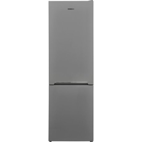 Combina frigorifica Heinner HC-V268SF+, Static, 268 L, Termostat ajustabil, Iluminare LED, Usi reversibile, H 170 cm, Argintiu