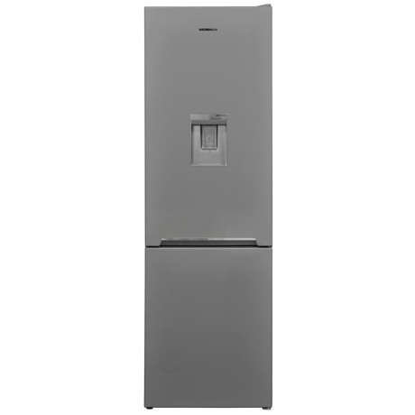 Combina frigorifica Heinner HC-V270SWDF+, 268 L, Termostat ajustabil, Iluminare LED, Usi reversibile, Dozator apa, Congelare rapida, H 170 cm, Argintiu