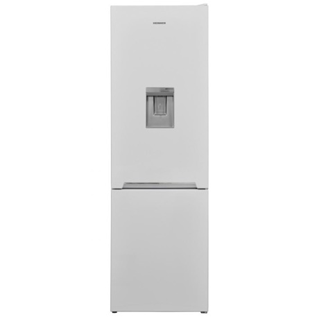 Combina frigorifica Heinner HC-V270WDF+, 268 L, Termostat ajustabil, Iluminare LED, Usi reversibile, Dozator apa, Congelare rapida, H 170 cm, Alb