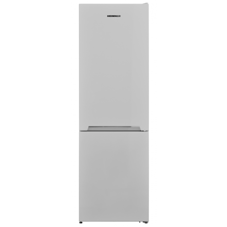 Combina frigorifica Heinner HCNF-V291F+, No frost, 294 L, Control electronic, Iluminare LED, Functie ECO, Congelare rapida, H 186 cm, Alb