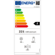 Frigider cu doua usi Heinner HF-205WDF+ clasa F