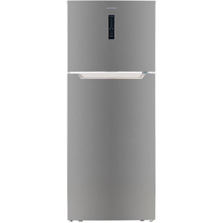 Frigider cu doua usi Heinner HF-H425NFXA+, 425 L, Full No Frost, H 177cm, Inox