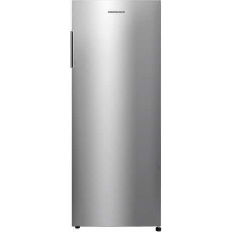Frigider cu 1 usa (racitor) Heinner HF-N250SF+, Static, 242 L, Control mecanic, Compartiment legume/fructe, Usi reversibile, H 143.4 cm, Argintiu