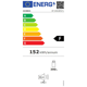 Frigider cu 1 usa (racitor) Heinner HF-V401NFXF+ clasa F