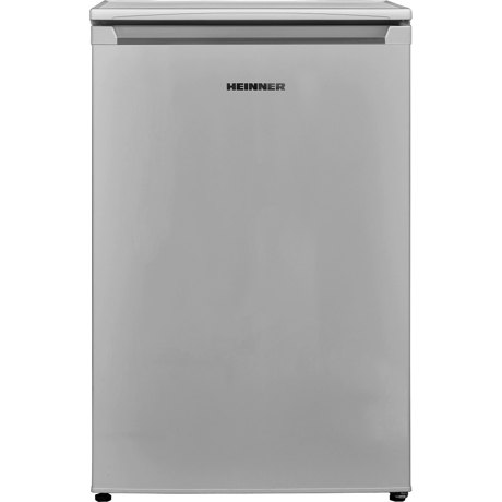 Congelator Heinner HFF-V102SF+, 102 L, Static, Control mecanic, 3 sertare, Usa reversibila, H 83.8 cm, Argintiu