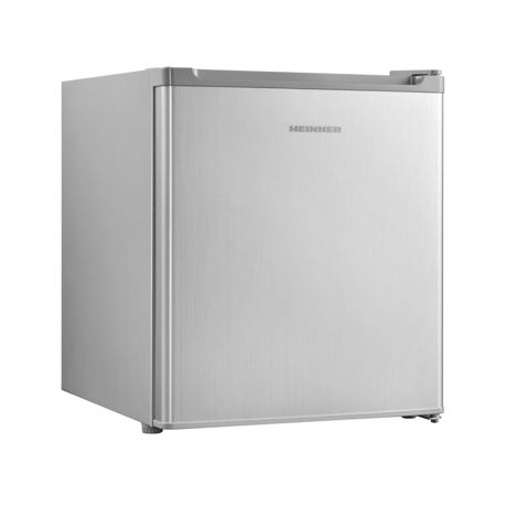 Frigider mini-bar Heinner HMB-47NHSA+, 47 l, H 51.3 cm, Argintiu