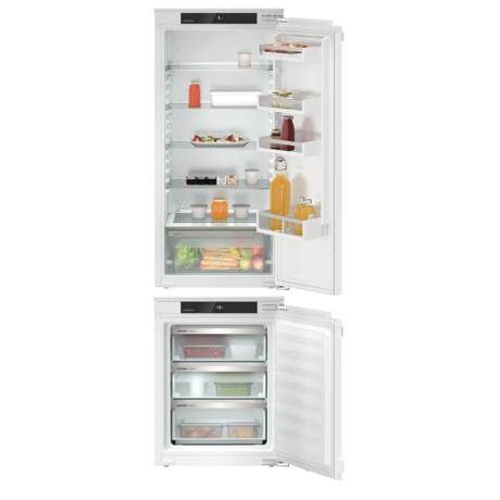 Combinatie frigorifica incorporabila Liebherr IXRF 5600, 268L, No Frost, Display LC monocrom tactil, SuperFrost, EasyFresh, Alb
