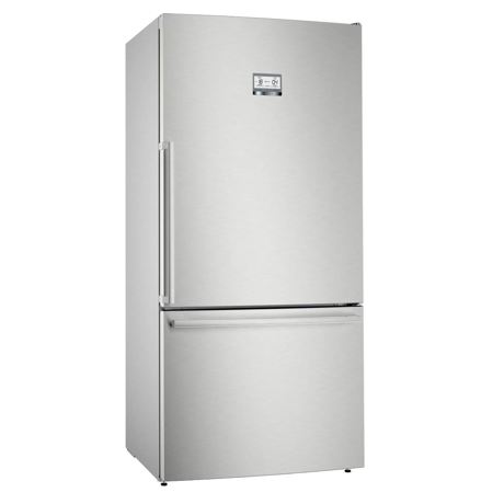 Combină frigorifică Bosch KGB86AIFP, NoFrost, 613 L, Super-răcire, Super-congelare, TouchControl, Home Connect, H 186 cm, Inox antiamprentă