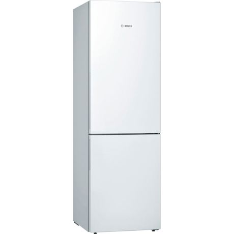 Combina frigorifica Bosch KGE36VW4A, Low Frost, 302 l, VitaFresh, ChillerBox, H 186 cm, Alb
