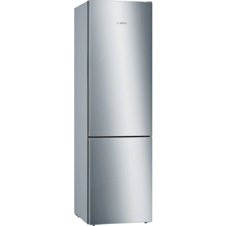 Combina frigorifica Bosch KGE39ALCA, 337 L, Super-racire, Low Frost, Afisaj LED, VitaFresh 0°C, Suport sticle, H 201 cm, InoxLook	