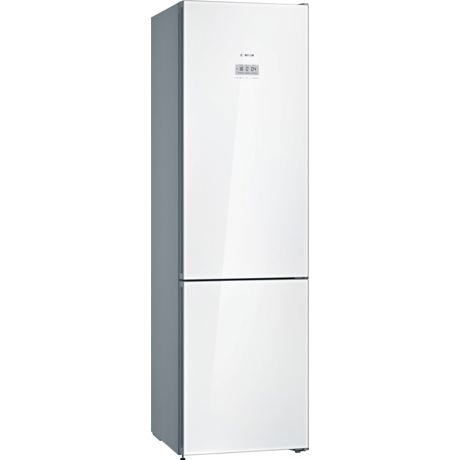 Combina frigorifica Bosch KGF39SW45, No Frost, 343 l, H 203 cm, Sticla alba
