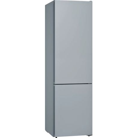 Combină frigorifică Bosch KGN39IJEA, No Frost, 366 L, Super-răcire, Compartiment VitaFresh 0°C, Suport sticle, H 203 cm, Argintiu