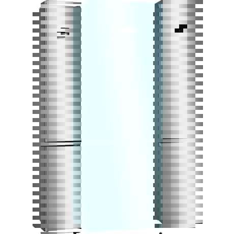Combina frigorifica Bosch KGN49XIEA, NoFrost, 435 L, Super-racire, Super-congelare, TouchControl, SoftLight, H 203 cm, Inox antiamprenta