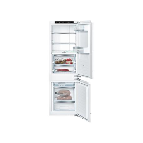 Combină frigorifică încorporabilă Bosch KIF86PFE0, NoFrost, 223 L, Display, Răcire rapidă, Funcţie Holiday, Sertar VitaFresh Pro 0°C, H 177 cm