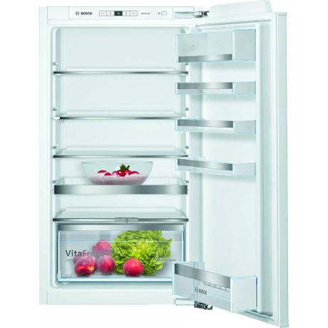Frigider (răcitor) cu 1 uşă încorporabil Bosch KIR31AFF0, Static, 172 L, Display, Răcire rapidă, Sertar VitaFresh plus, Alarmă uşă, H 102 cm