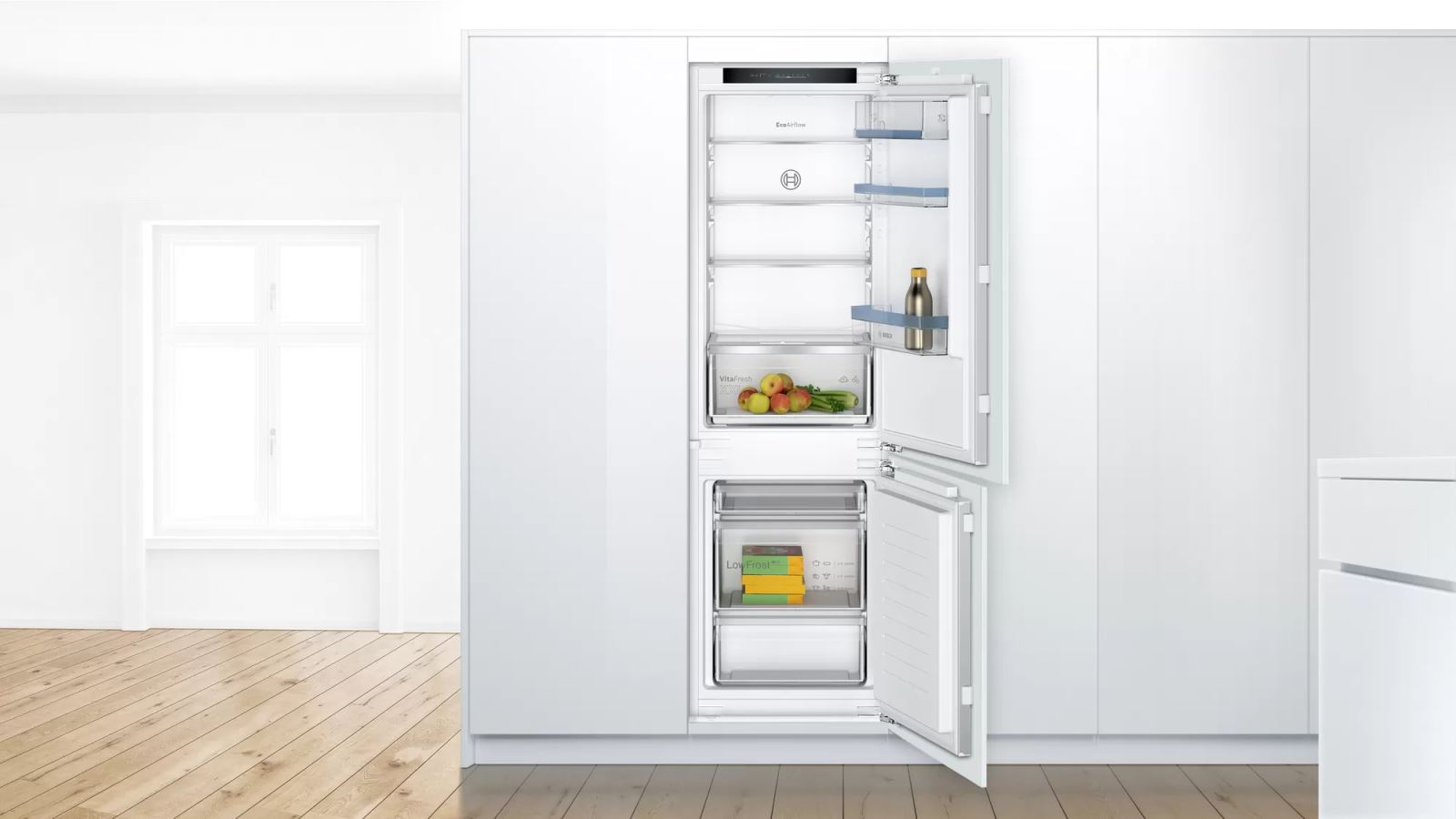 Combina frigorifica incorporabila Bosch KIV86VFE1 clasa E - Pret avantajos - Ideall.ro