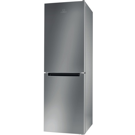 Combina frigorifica Indesit LI8 SN2E X, No Frost, 328 L, Control electronic, Congelare rapida, H 188.9 cm, Argintiu