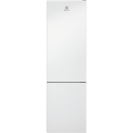 Combina frigorifica Electrolux LNT7ME34G1, No Frost, 360 L, H 201 cm, Control electronic, Racire rapida, Inghetare rapida, Sticla alba