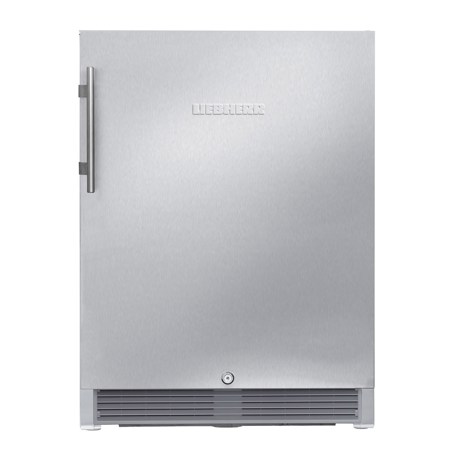 Frigider (racitor) cu 1 usa pentru exterior Liebherr OKes 1750, 109 L, Static, MagicEye cu afişaj digital, Alarma defectiune, Blocare acces copii, H 81.8 cm, Inox