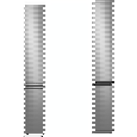 Combina frigorifica Samsung Bespoke RB38A7B6CS9/EF, No Frost, 390 L, Optimal Fresh Zone, Racire rapida, Congelare rapida, Alarma usa, H 203 cm, Silver Metal