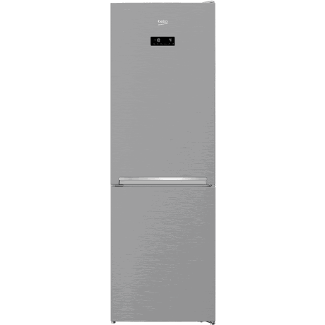 Combina frigorifica Beko RCNA366E40ZXBN, Neo Frost, 324 l, Racire/congelare rapida, H 185.2 cm, Metal Look