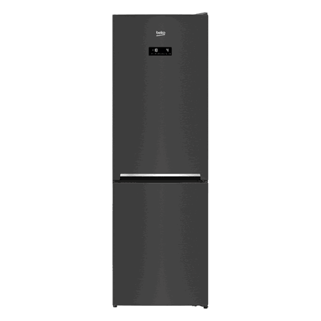 Combina frigorifica Beko RCNA366E40ZXBRN, 324 l, NeoFrost, Compartiment 0°C, HarvestFreshTM, 185.2 cm, Dark Inox