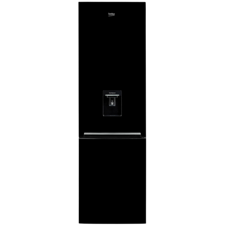Combina frigorifica Beko RCNA400K20DZP, Neo Frost, 351 l, Ever Fresh+, dozator de apa, Ion Guard, L 59.5 cm, H 201 cm, culoare Piano Black