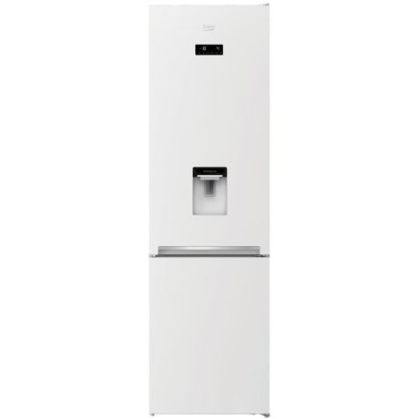 Combina frigorifica Beko RCNA406E40DZWN, NeoFrost Dual Cooling, 362 L, Compartiment 0°C, Dozator apa, H 203 cm, Alb