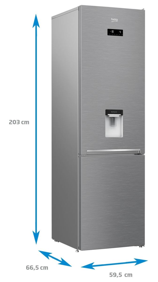 Combina frigorifica Beko RCNA406E40DZXBN clasa E