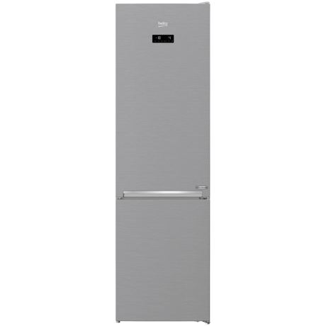 Combina frigorifica Beko RCNA406E60XBN, NeoFrost Dual Cooling, 362 L, Compartiment 0°C, H 203 cm, Metal Look